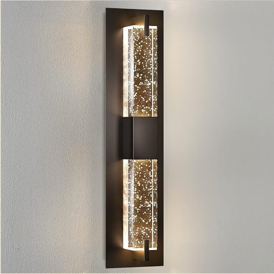 Moderni LED-Seinävalaisin Kuplalasilla