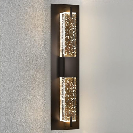 Moderni LED-Seinävalaisin Kuplalasilla
